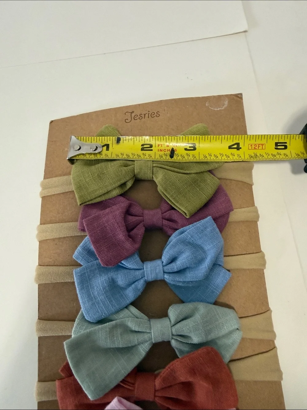 Kids Bow Headband Set – Mixed Pastel Pack (6 pcs)